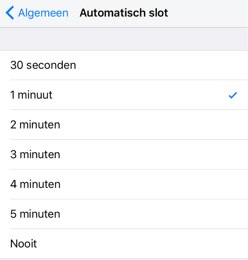 Automatisch slot instellen Automatisch slot instellen